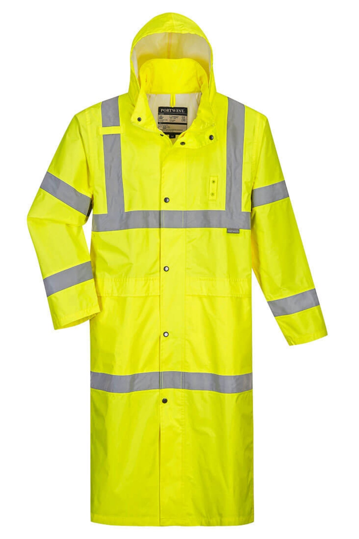 Unisex Reflective Raincoat - Long