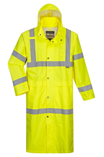 Unisex Reflective Raincoat - Long